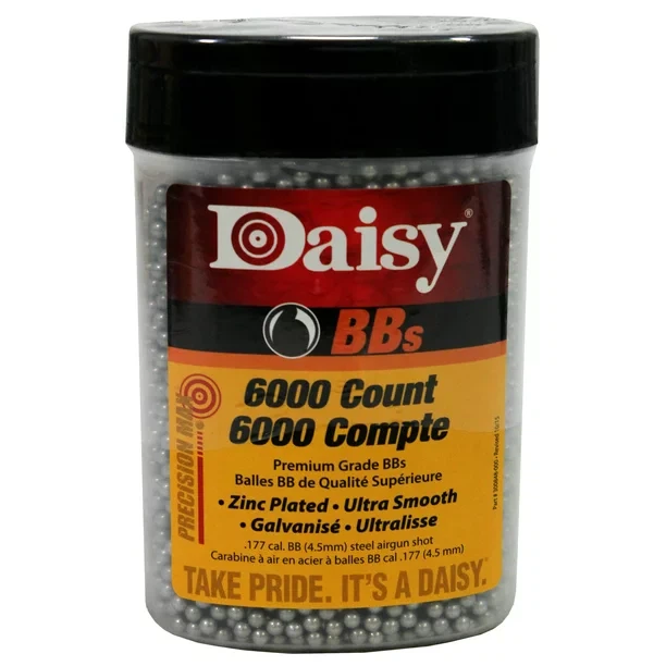 Daisy 6000CT 4.5mm كرة فولاذية للمسدس الهوائي