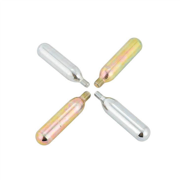 Disposable 12 Gram Co2 Cartridge 12g 24g 25g 33g 38g 74g 88g Co2 Cylinder